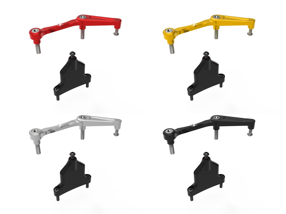 DBK Special Parts (Ducabike) Steering Damper Mount Kit for Triumph Street Triple 765 (2017+) DBK Special Parts (Ducabike) Steering Damper Mount Kit for Triumph Street Triple 765 (2017+)